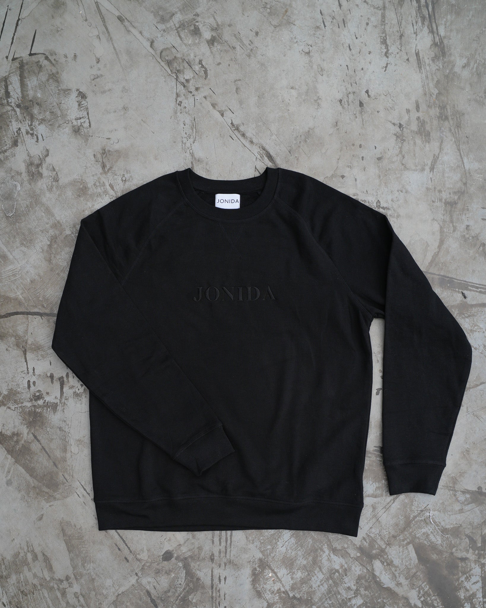 Personligt Broderad Collegetröja - Liten Text