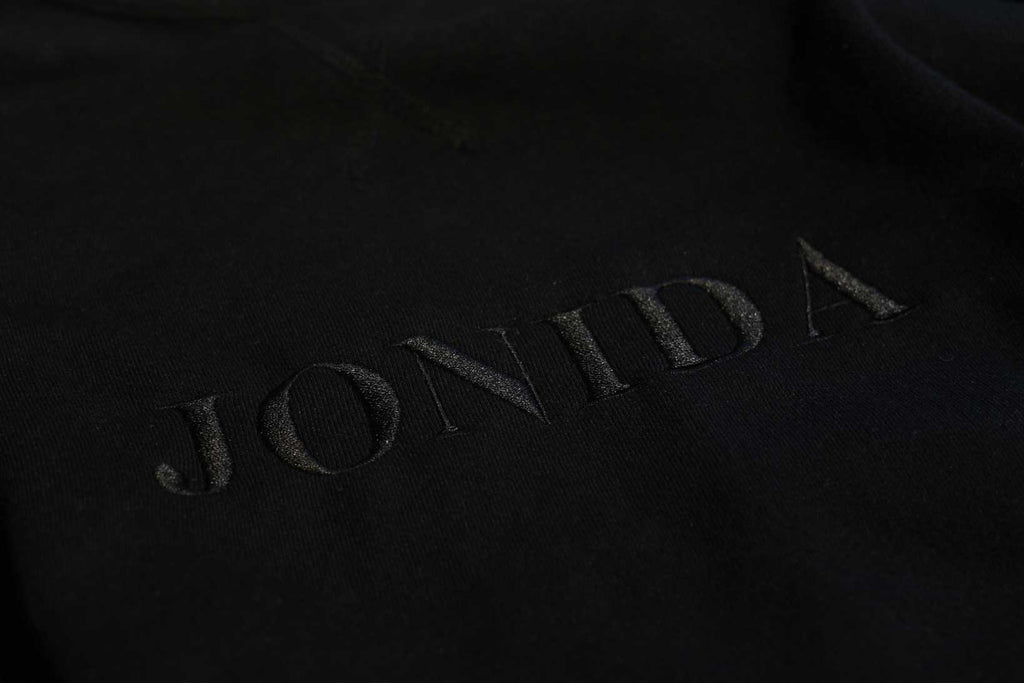 Personligt Broderad Collegetröja - Liten Text