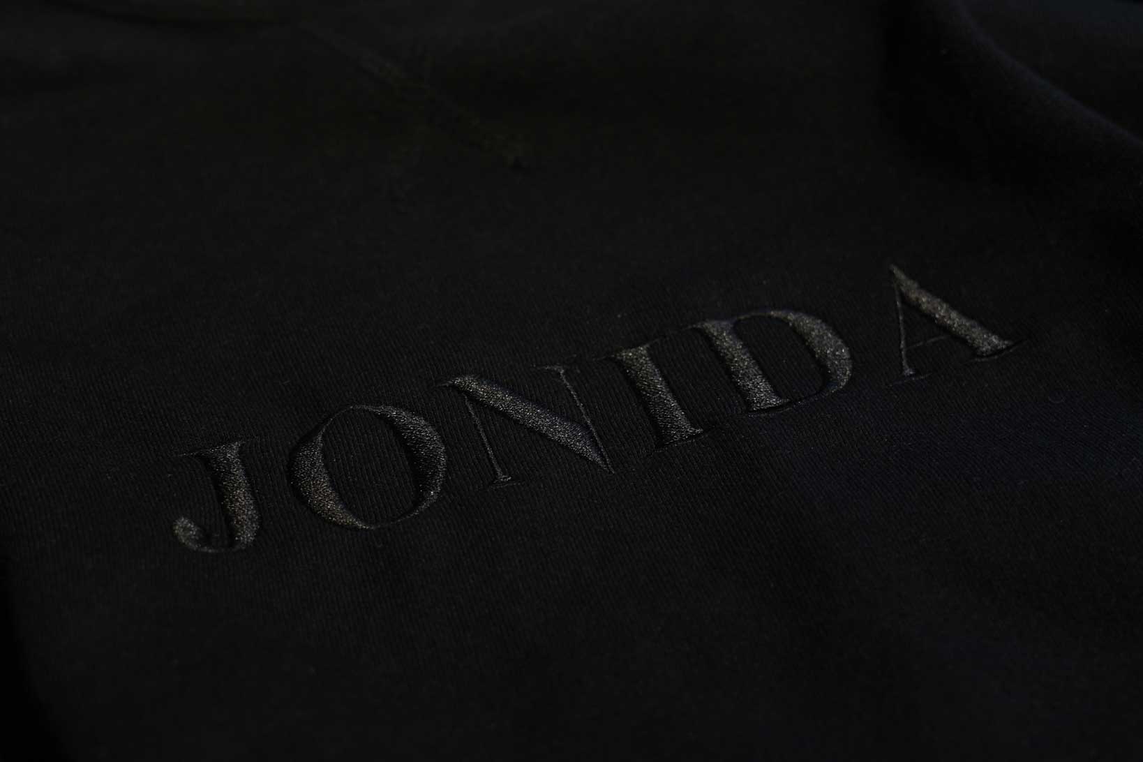 Personligt Broderad Collegetröja - Liten Text